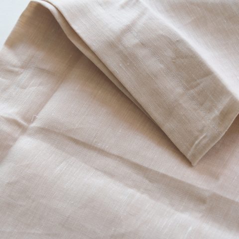 麻100%枕カバー(全5色)