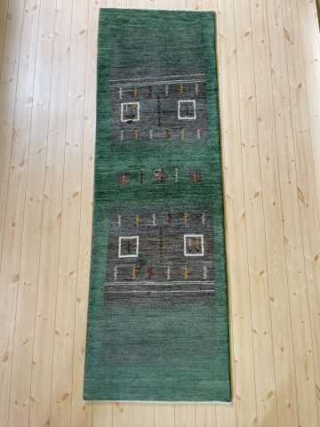 ギャッベ 「深い森の中」 キッチンマット 199×63cm